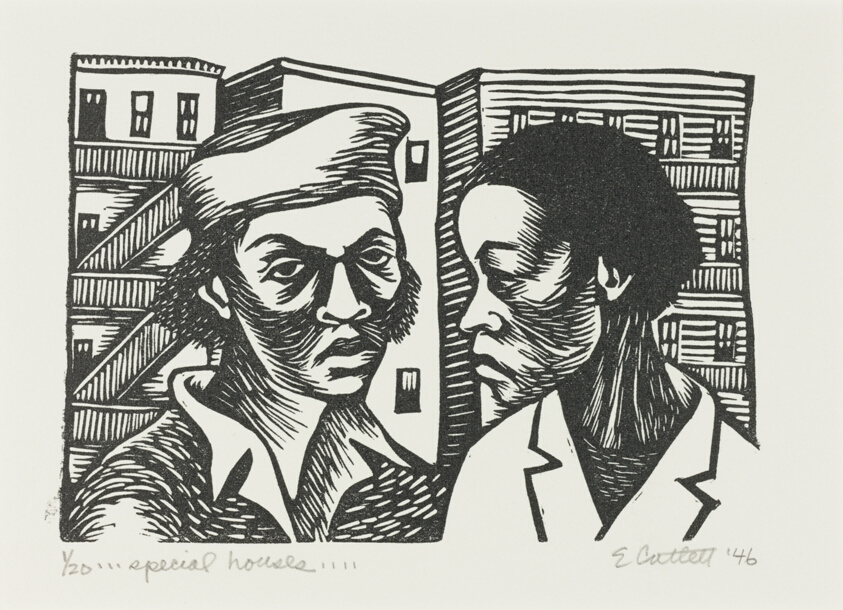 Special Houses, from The Black Woman (formerly The Negro Woman) (published 1946-47)
