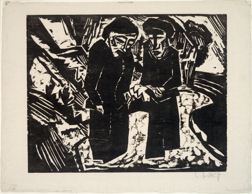 Mourning Women by the Sea
