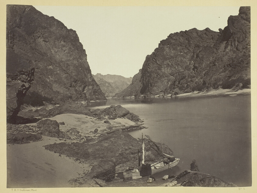 Black Cañon, Colorado River, Looking Above from Camp 7