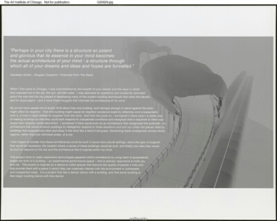 Frais, 2003 Schiff Prize Winner, Design Studies