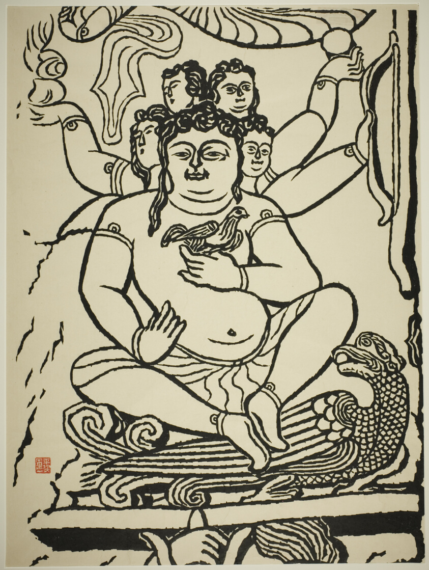 Stone Image of Bishunu
