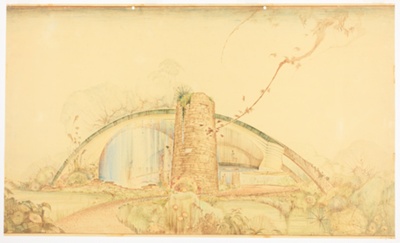 Jerry Blakeley House, Highland Park, Texas, Exterior Perspective