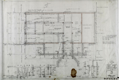 Mr. and Mrs. Edward D. Dart House Number 3, Barrington, Illinois, Working and Landscape Drawings