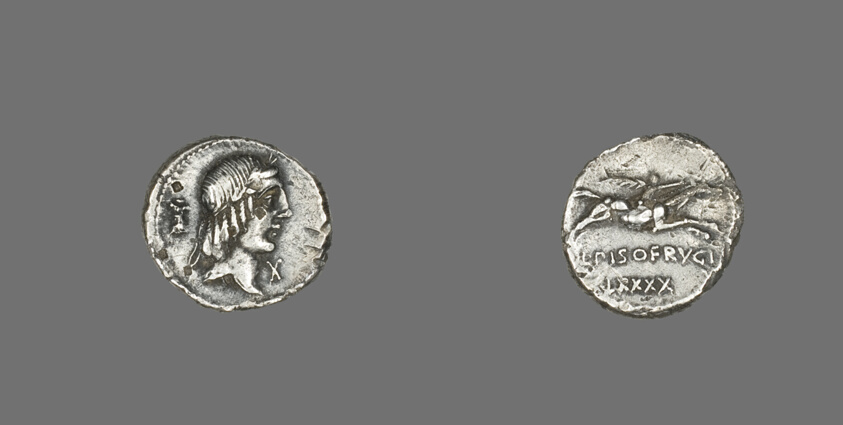 Denarius (Coin) Depicting the God Apollo