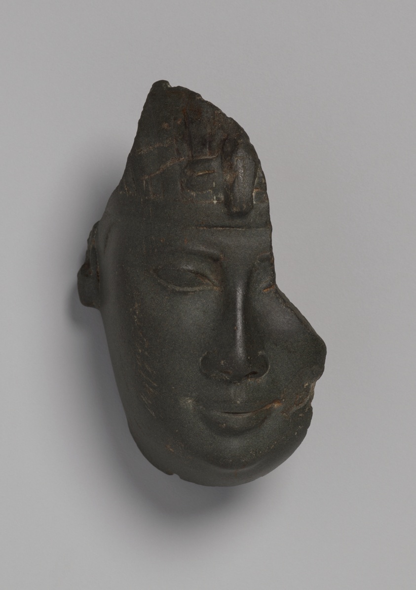 Fragment of a Head from a Statue of a King