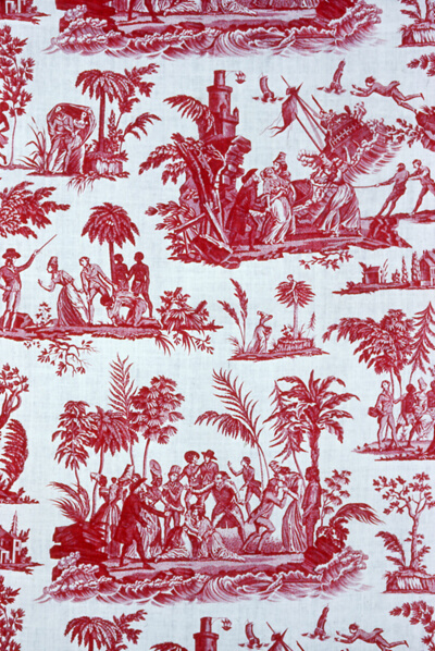 “Paul and Virginie” Furnishing Fabric