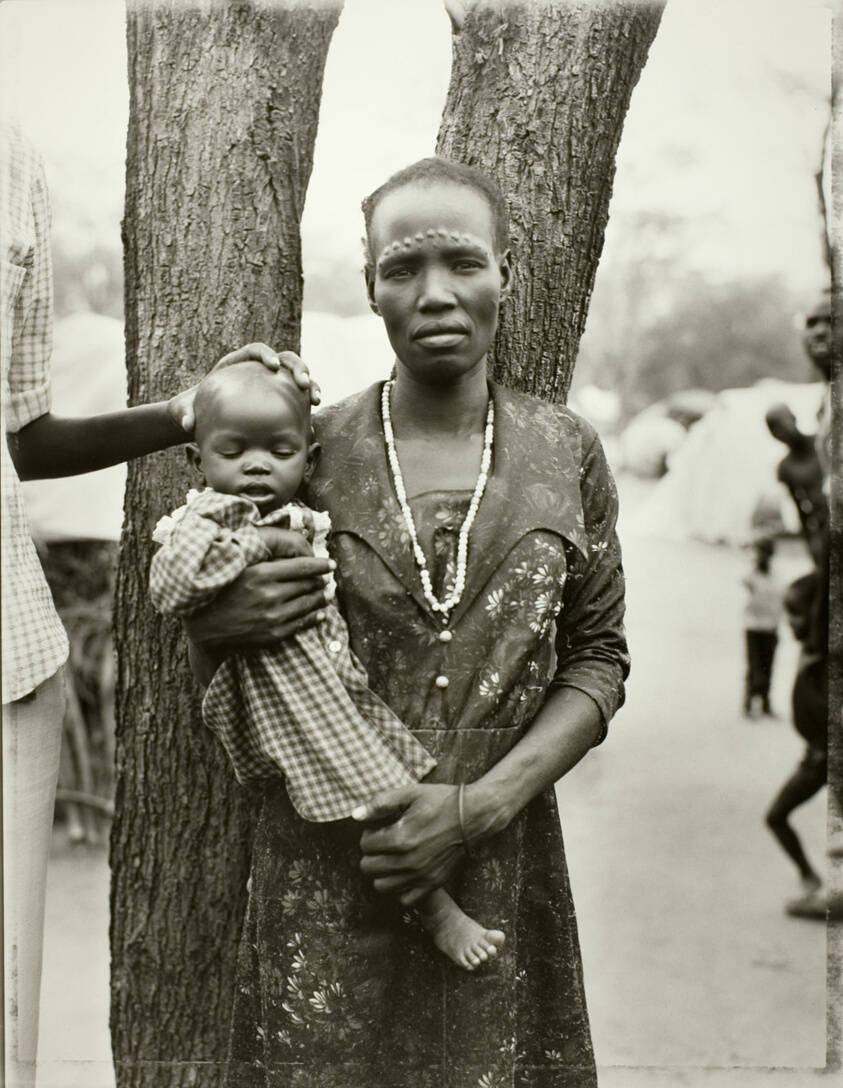 Nyapa Deng and Her Daughter, Sudanese Refugee Camp, Lokichoggio