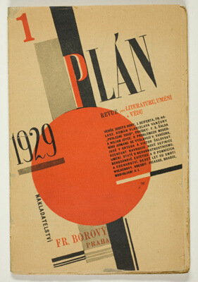 Plán. Revue pro literaturu, umeni a vedu (Plan:  Journal of Literature, art and science)