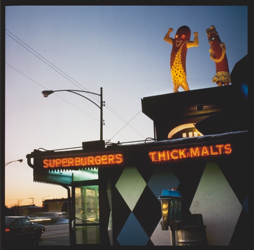 Hot Dog Stands: Superdawg, Milwaukee & Devon, from the series "Hot Dog Stands"