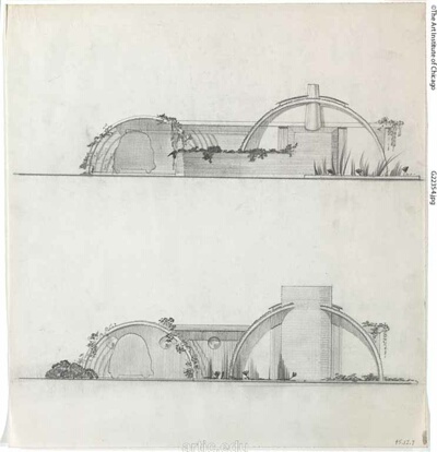 Stransteel Quonset House, Number 1, Elevations