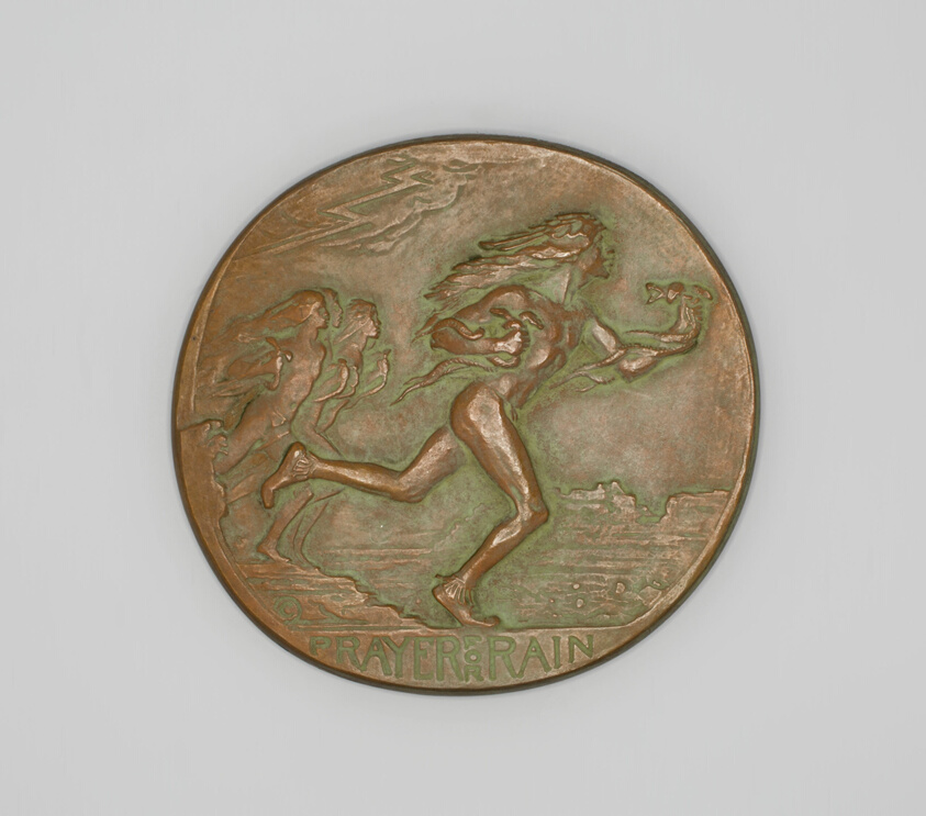 Medal Depicting Prayer for Rain