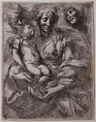 Holy Family with an Angel