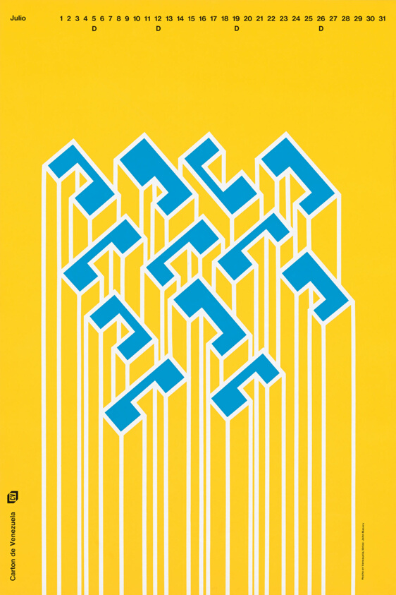 Carton de Venezuela, Julio, Poster