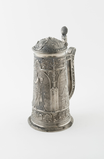 Covered Tankard with the Three Fates