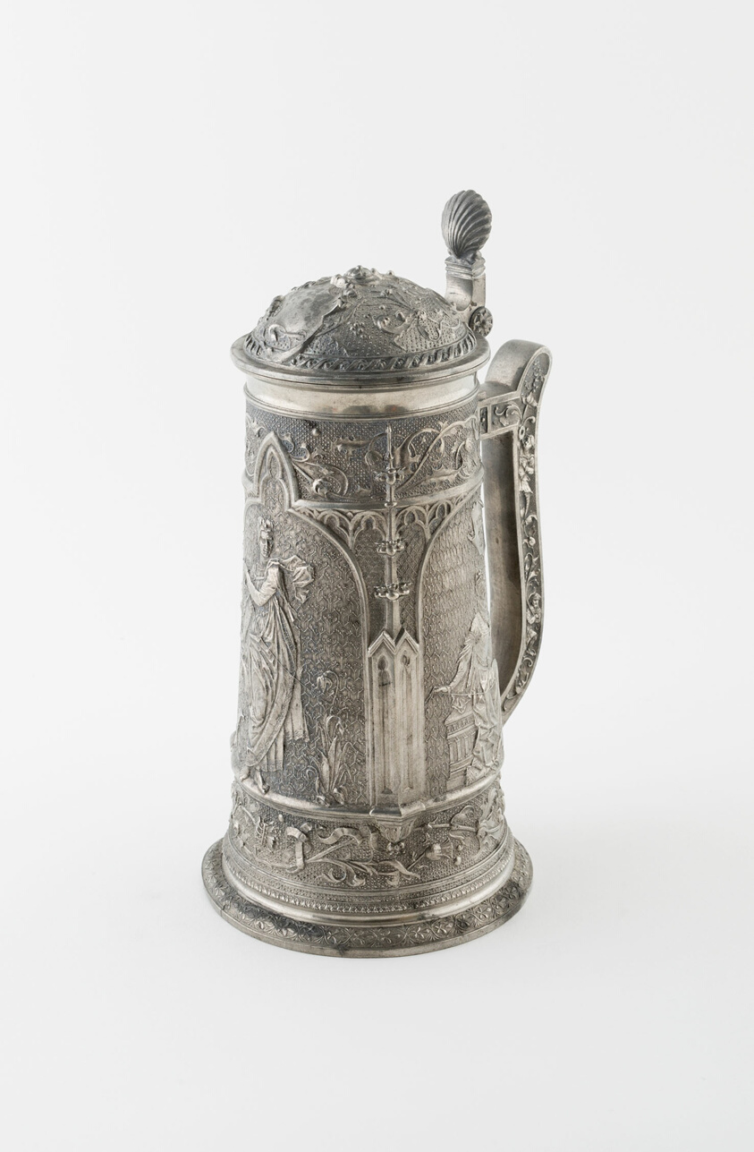 Covered Tankard with the Three Fates