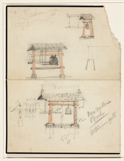 Bell Tower Sketch, Travel Sketch