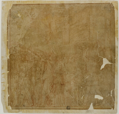 Study for the Triumphs of Julius Caesar: Canvas No. I