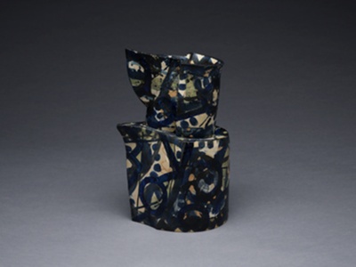 "Stacked Blue and Black"