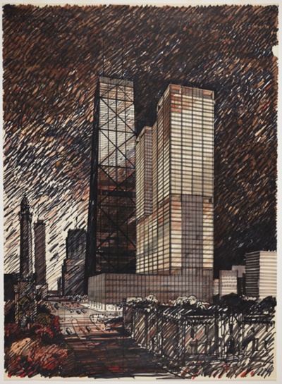 Water Tower Place, Chicago, Illinois, Perspective