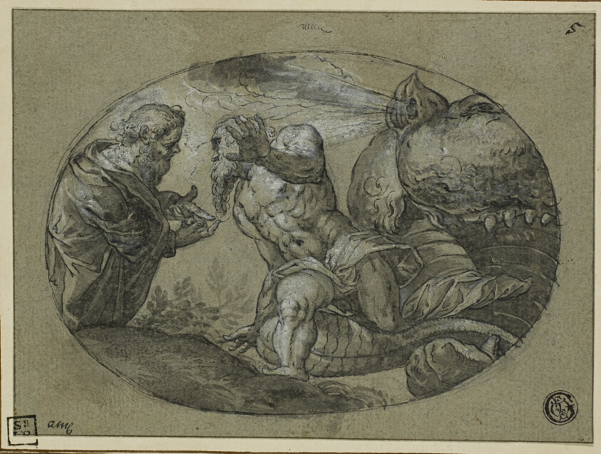 Jonah Cast Up by the Whale
