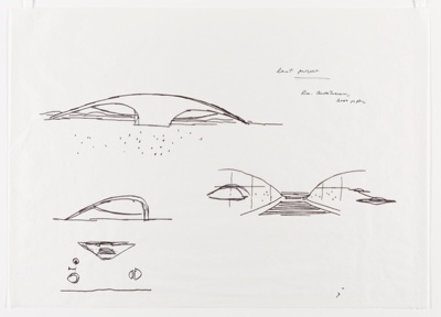 Rio Auditorium, Rio de Janeiro, Brazil, Last Project Sketches