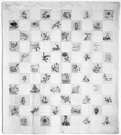 Bedcover (Penny Doily Quilt)