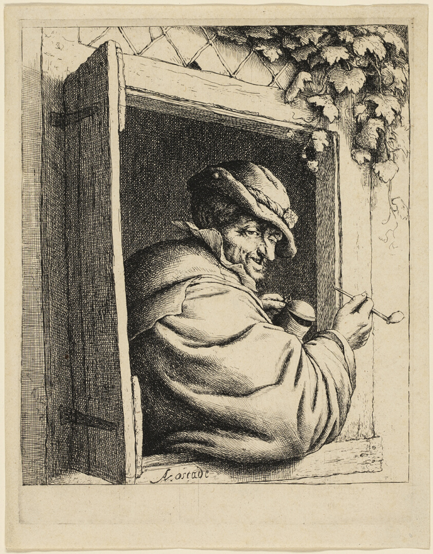 The Smoker at the Window