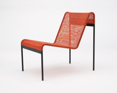 Orange Nylon Chair