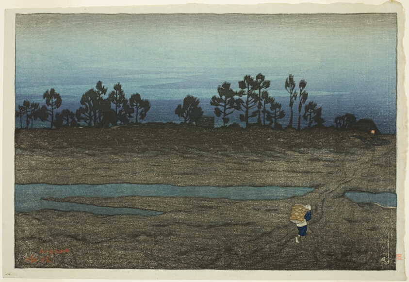 Evening at the Tama River