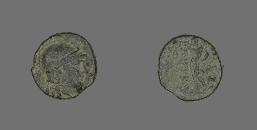 Coin Depicting the Goddess Athena
