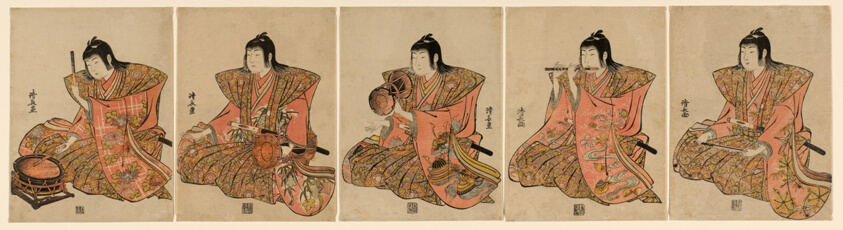 Five Musicians (Gonin bayashi)