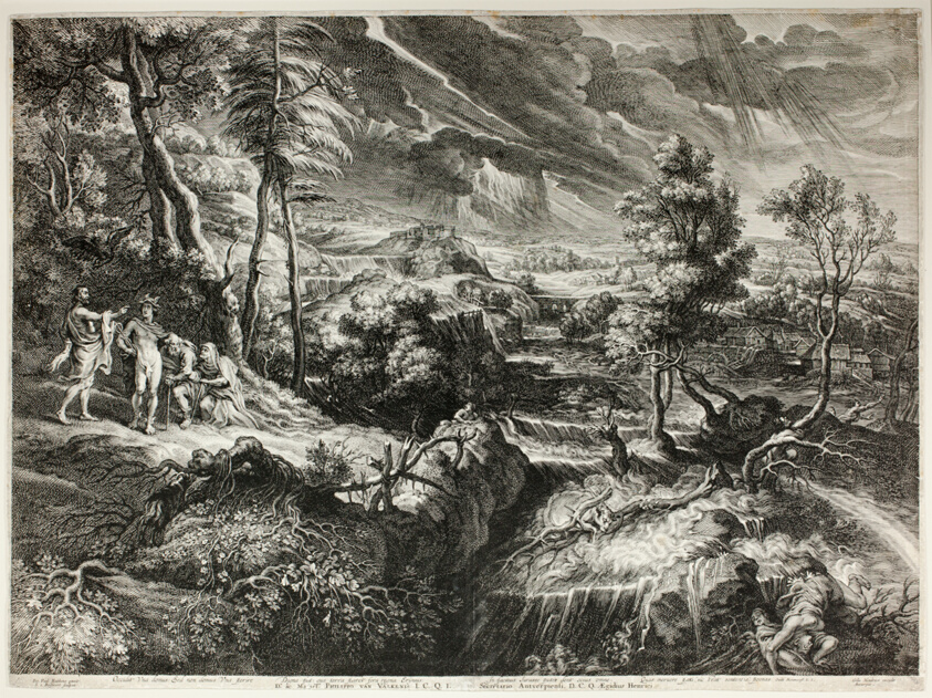 Landscape with Philemon and Baucis, from Large Landscapes