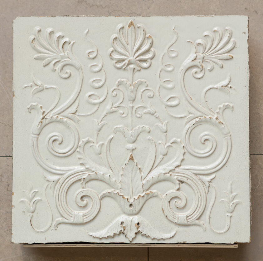 Santa Fe Building: Terracotta Block with Foliate Design