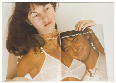 Tout coton de Dim (Dim's All-Cotton), from the series Mythes et clichés: Publicité (Myths and Clichés: Advertising)