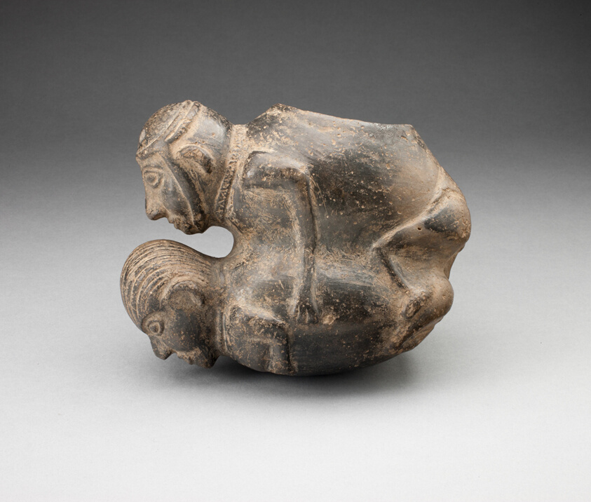 Jar in the Form of an Erotic Scene