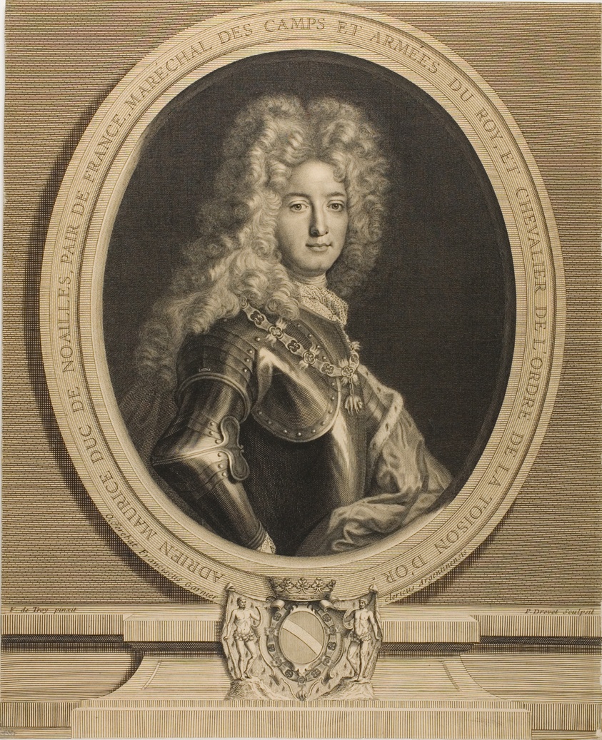Portrait of Adrien-Maurice, Duke of Noailles