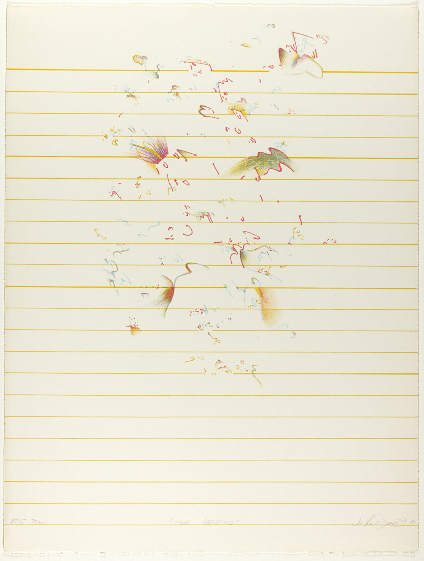 Love Vibrations, from Visual Poems