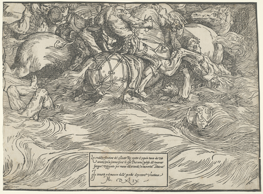 The Submersion of Pharaoh's Army in the Red Sea