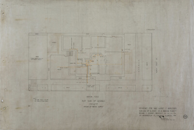 Mrs. Albert F. Madlener House, Chicago, Illinois, Working Drawings
