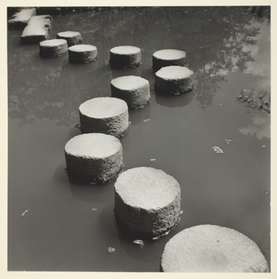 Stepping Stones in Iris Pond-Kyotot