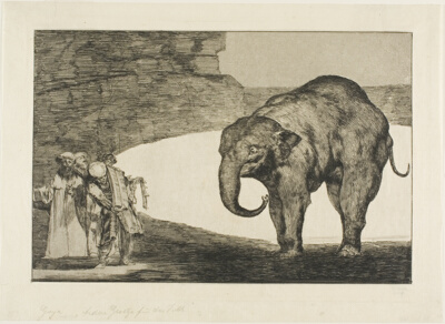 Animal Folly, from Disparates