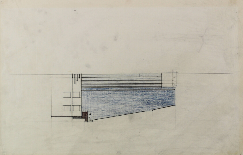 WGN Studio Addition, Chicago, Illinois, Study
