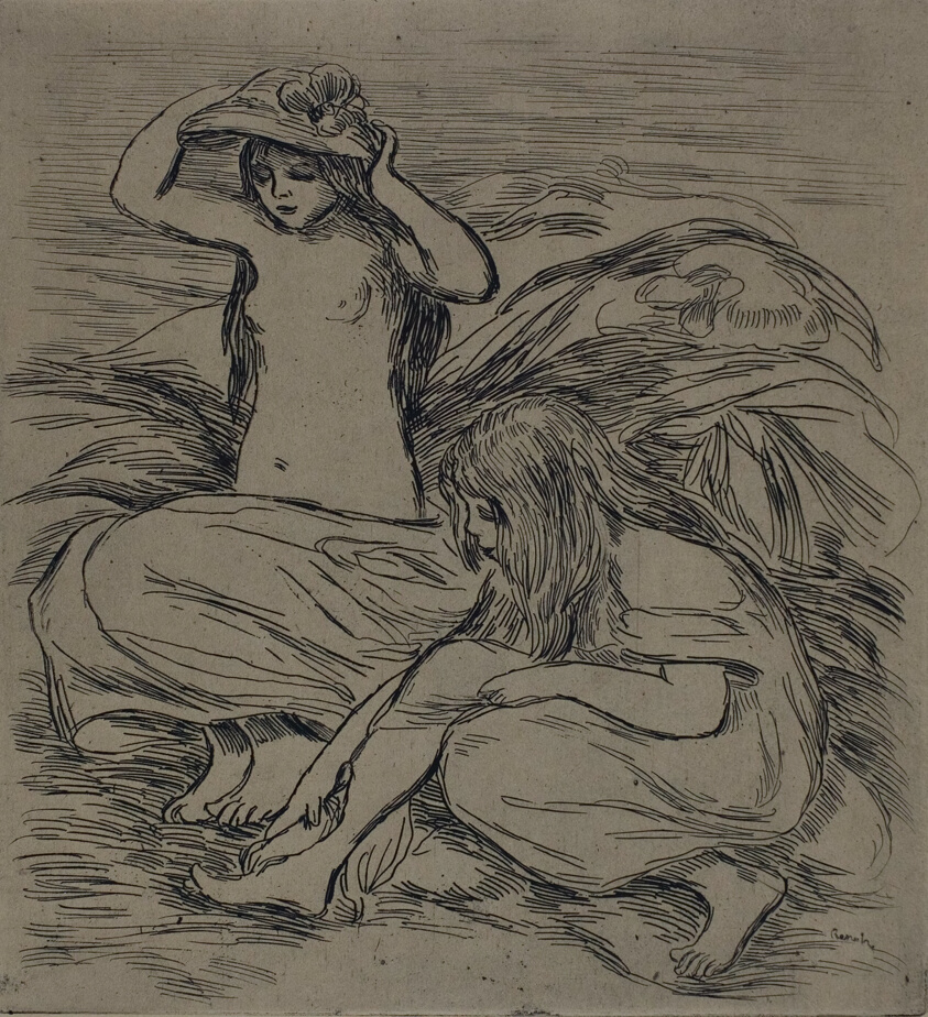 Two Women Bathing
