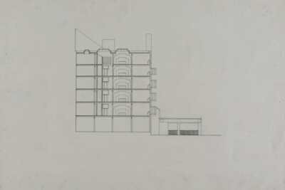 Mergenthaler Linotype Building Renovation, Chicago, Illinois, Section