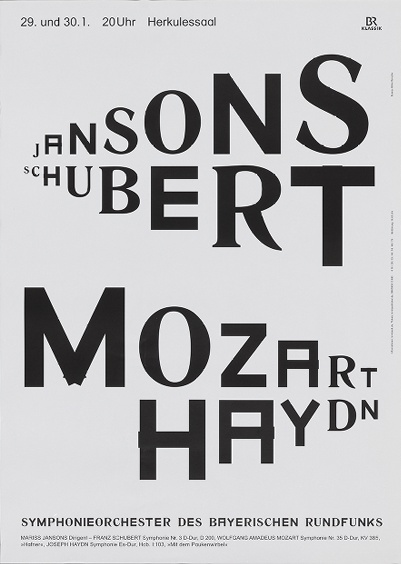 Jansons, Schubert, Mozark, Haydn