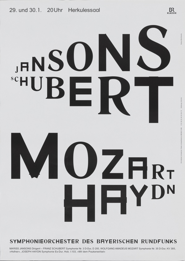 Jansons, Schubert, Mozark, Haydn