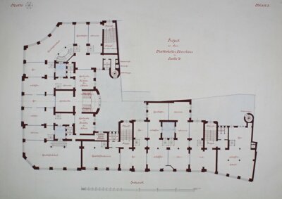 Rathskeller Neubau, Halle (Saale), Saxony-Anhalt, Germany, Mezzanine Plan