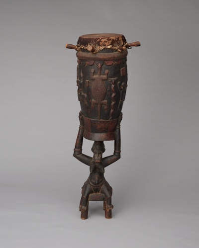 Female Caryatid Drum (Pinge)