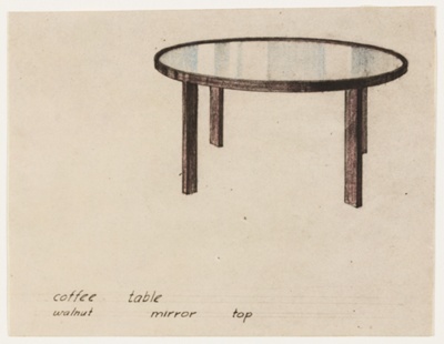 Isometric Furniture Design Studies, Coffee Table