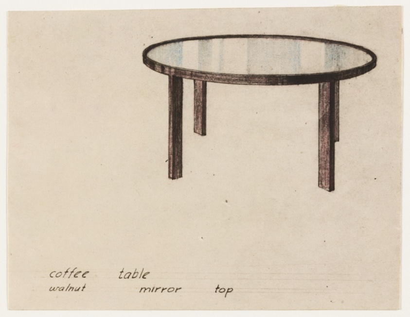 Isometric Furniture Design Studies, Coffee Table